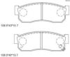 ASIMCO KD3771W Brake Pad Set, disc brake